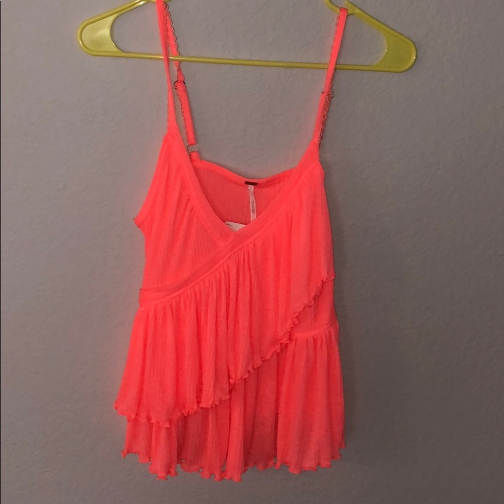 Free People Coral Top size small